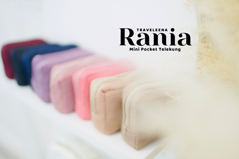 Telekung Traveleena Rania Mini Pocket